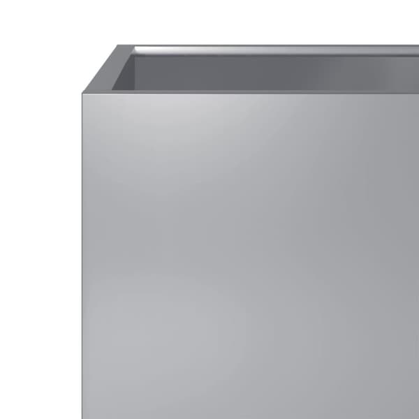 vidaXL Plantekasser 2 stk 30x30x30 cm galvanisert stål