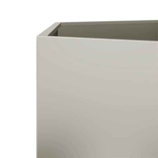 vidaXL Odlingslåda sexkantig 69x60x45 cm vittringsstål