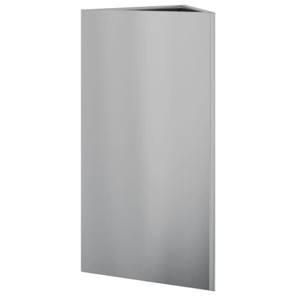 vidaXL plantekasser 2stk. 40x40x75 cm trekantet galvaniseret stål