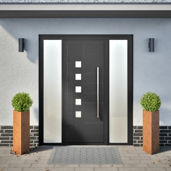 vidaXL Havekrukker 2 stk. trekantede 30x26x75 cm i vejrbestandigt stål