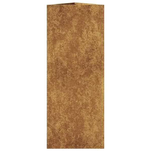 vidaXL Havekrukker 2 stk. trekantede 30x26x75 cm i vejrbestandigt stål