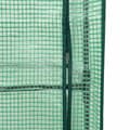 Miniatyrbillede 9 af 10: vidaXL højbed med drivhusovertræk 80x40x138 cm rattan-look