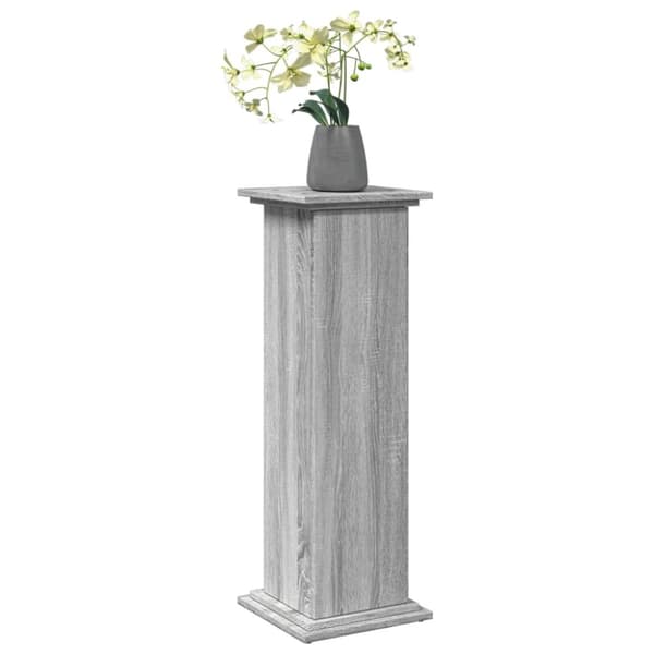 vidaXL piedestal med opbevaring 31x30x90 cm konstrueret træ