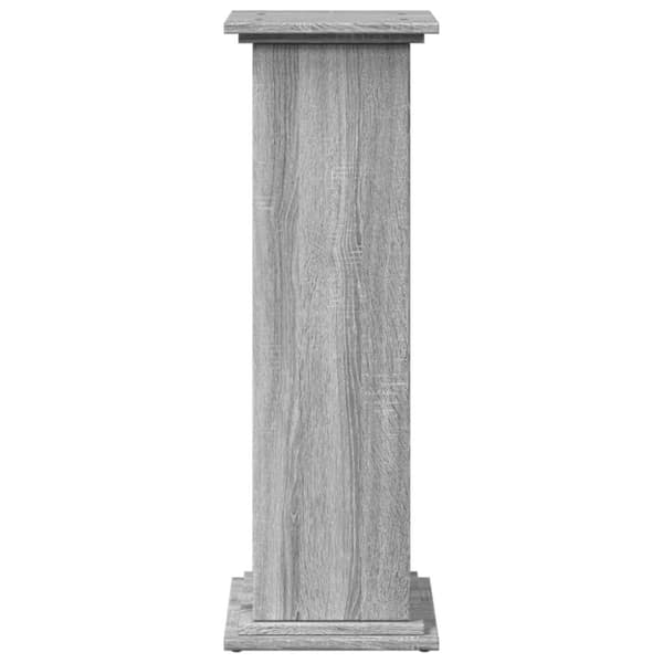 vidaXL piedestal med opbevaring 31x30x90 cm konstrueret træ