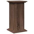 Miniatyrbilde 9 av 11: vidaXL Pidestall med oppbevaring brun eik 31x30x60 cm konstruert tre