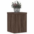 Miniatyrbilde 4 av 11: vidaXL Plantestativer 2 stk brun eik 15x15x20 cm konstruert tre