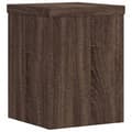 Miniatyrbilde 5 av 11: vidaXL Plantestativer 2 stk brun eik 15x15x20 cm konstruert tre