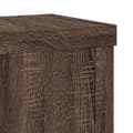 Miniatyrbilde 9 av 11: vidaXL Plantestativer 2 stk brun eik 15x15x20 cm konstruert tre