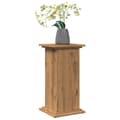 Miniatyrbilde 4 av 11: vidaXL Pidestall med oppbevaring hvit 31x30x60 cm konstruert tre