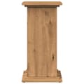 Miniatyrbilde 6 av 11: vidaXL Pidestall med oppbevaring hvit 31x30x60 cm konstruert tre
