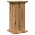 Miniatyrbilde 9 av 11: vidaXL Pidestall med oppbevaring hvit 31x30x60 cm konstruert tre