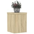 Miniatyrbilde 4 av 11: vidaXL Plantestativer 2 stk sonoma eik 15x15x20 cm konstruert tre