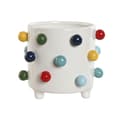 Miniatyrbilde 1 av 3: Planter Home ESPRIT Hvit Flerfarget 17 x 17 x 14 cm