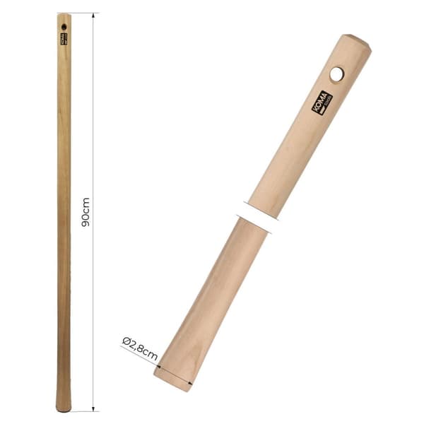 Erstatningshåndtak Mota ama9029 Tre 90 x 2,8 cm Hoe