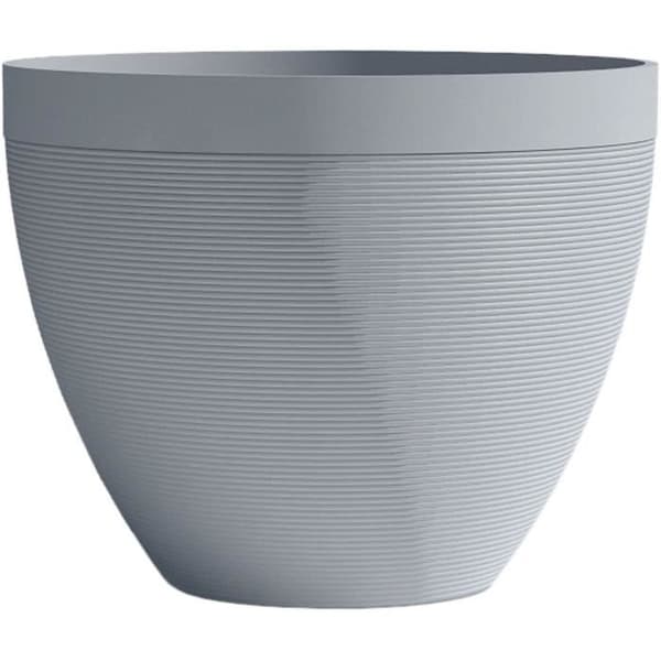 Blomkruka - TRÄDGÅRD ID - Green Care Impact Blågrå - 40 x 31 cm - 10 års garanti - 100 % återvunnen - UV/gelbeständig