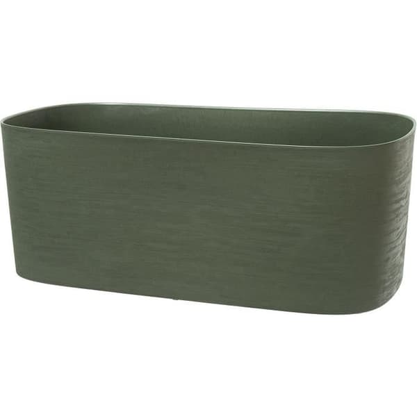 XL planteringsmaskin med vattenreserv - GARDEN ID Respect - Verdigris 80 x 38 cm - 100 % hushållsavfall - 100 % återvinningsbart