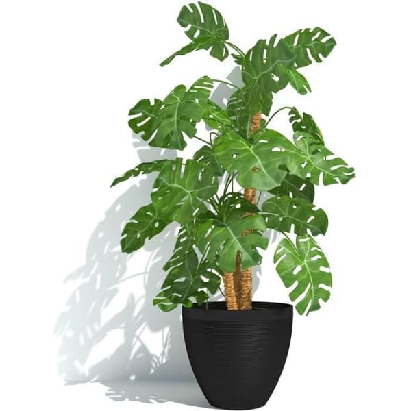 Blomkruka - GARDEN ID - Green Care Impact Black-Anth - 50 x 41 cm - 10 års garanti - 100 % återvunnen - UV/gelbeständig