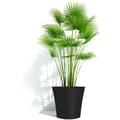 Pikkukuva 4 / 5: Blomkruka - GARDEN ID - Green Care Sense Black-Antracit - 50 x 41 cm - 10 års garanti - 100 % återvunnet - UV- och frostbeständighet