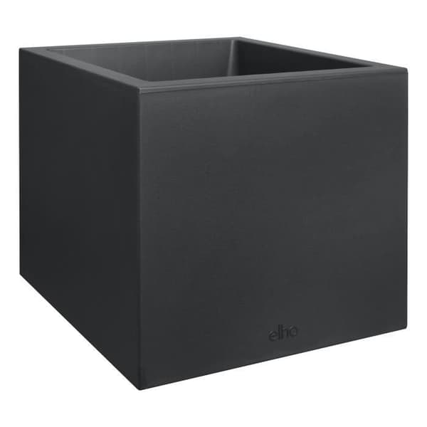 Elho Vivo Next Square 40 Blomlåda - Svart - Ø 39 x H 38 cm - interiör; exteriör - 100 % återvunnen