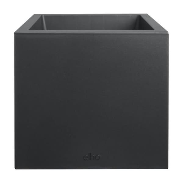 Elho Vivo Next Square 40 Blomlåda - Svart - Ø 39 x H 38 cm - interiör; exteriör - 100 % återvunnen