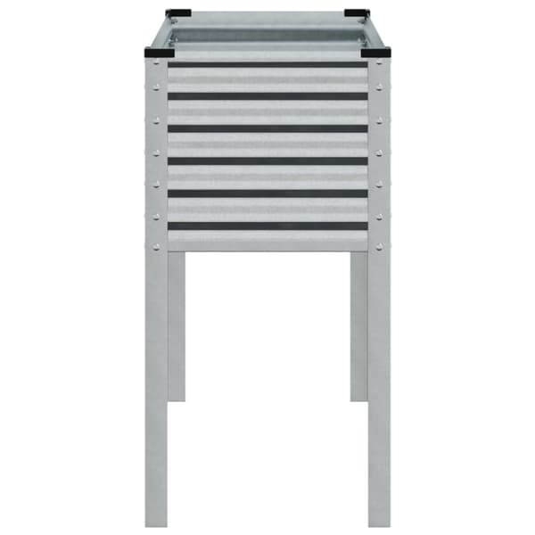 vidaXL Plantekasse 100x41x90 cm galvanisert stål