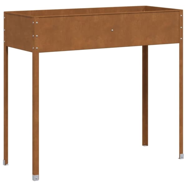 vidaXL plantekasse 100,5x40,5x90 cm cortenstål