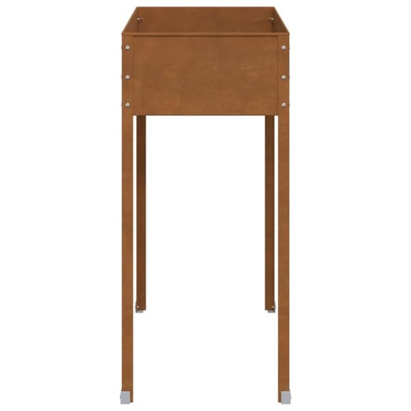 vidaXL plantekasse 100,5x40,5x90 cm cortenstål