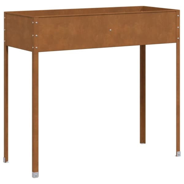 vidaXL plantekasse 100,5x40,5x90 cm cortenstål