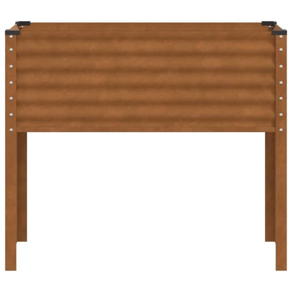 vidaXL plantekasse 100x41x90 cm cortenstål