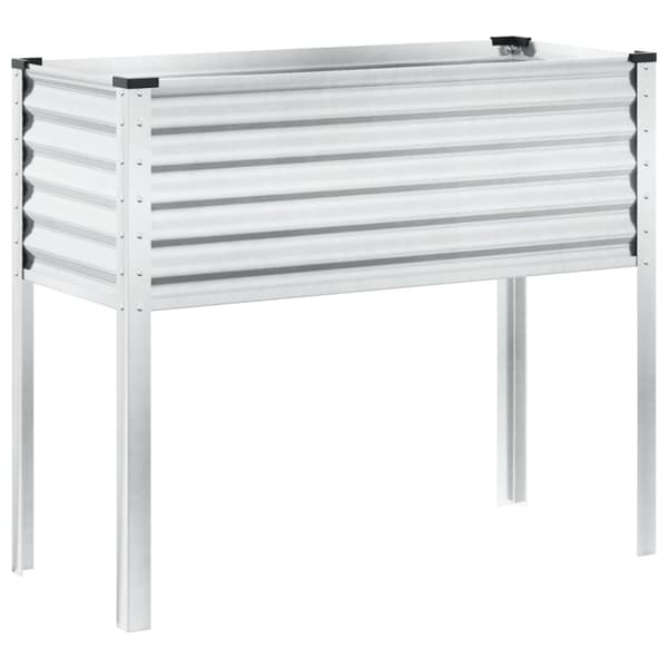 vidaXL plantekasse 100x41x90 cm cortenstål