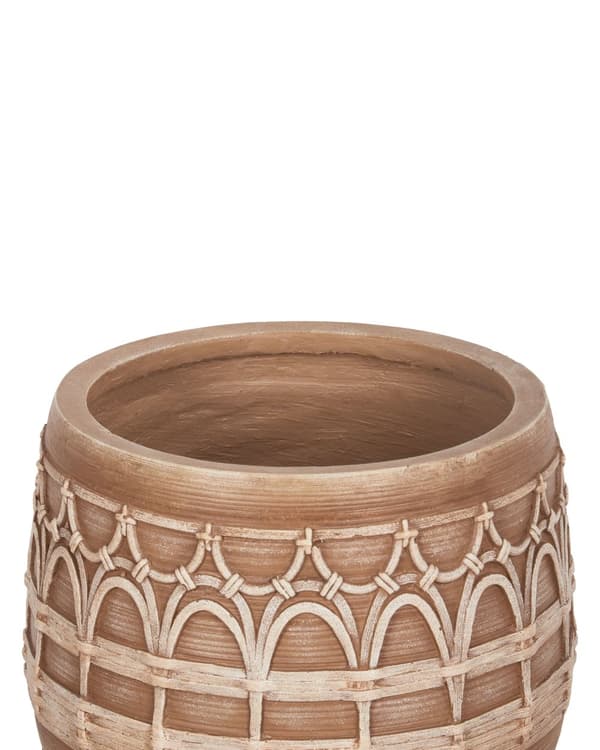 Blomkruka Ljusbrun Utomhus Inomhus Blomkruka Boho