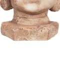 Miniatyrbilde 8 av 8: Blomsterpotte Beige Utendørs Innendørs Plantepotte Buddha-hode Retro stil