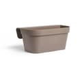 Miniatyrbild 1 av 3: Jardiniere+krok - GARDEN ID Star - Taupe 50 x 21 cm - Enkel att fästa - Vattenreserv - återvunnen och 100 % återvinningsbar