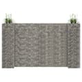 Miniatyrbild 1 av 2: Planteringsgabion H-formad stål 260x40x150 cm