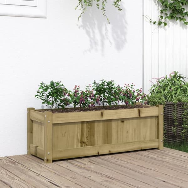 Odlingslåda 90x31x31 cm impregnerat furu