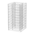 Miniatyrbild 2 av 2: Planteringsgabion upphöjd stål 50x50x100 cm