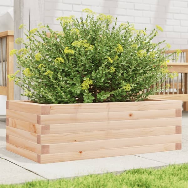 Odlingslåda 70x40x23 cm massivt furuträ