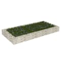 Miniatyrbild 1 av 2: Planteringsgabion upphöjd galvaniserat stål 200x100x20 cm