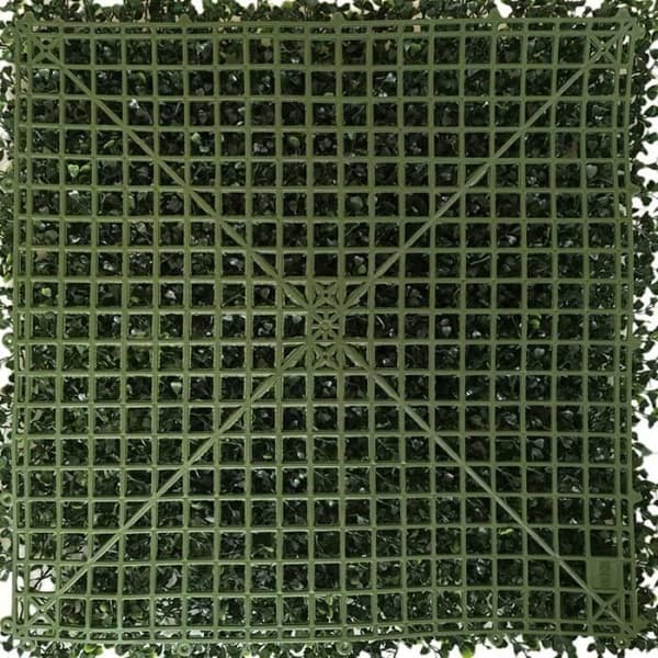 Konstgjord växtvägg - Ej specificerad - 50 x 50 cm - Polyeten - Grön - 2 års garanti