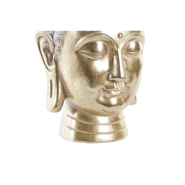 Kruka DKD Home Decor 17,5 x 17,5 x 21 cm Gyllene Buddha Harts