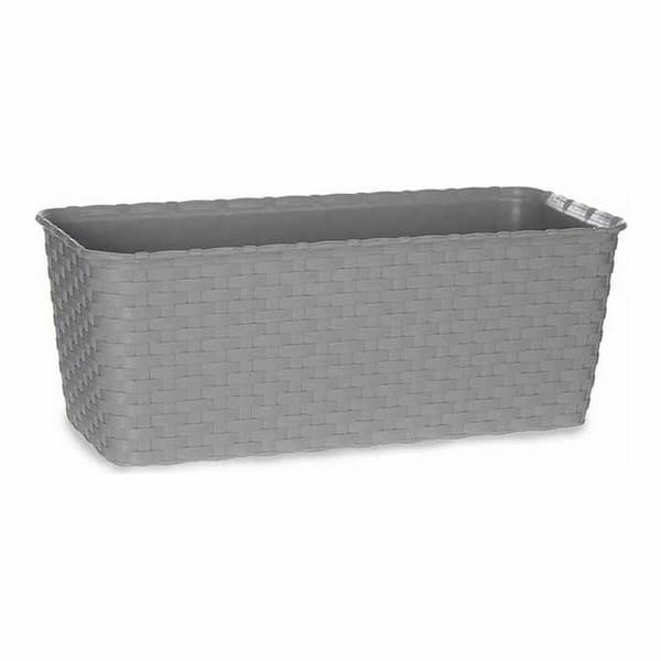 Blomlåda Stefanplast 73660 Grå Plast 13 x 11 x 29 cm (12 antal)