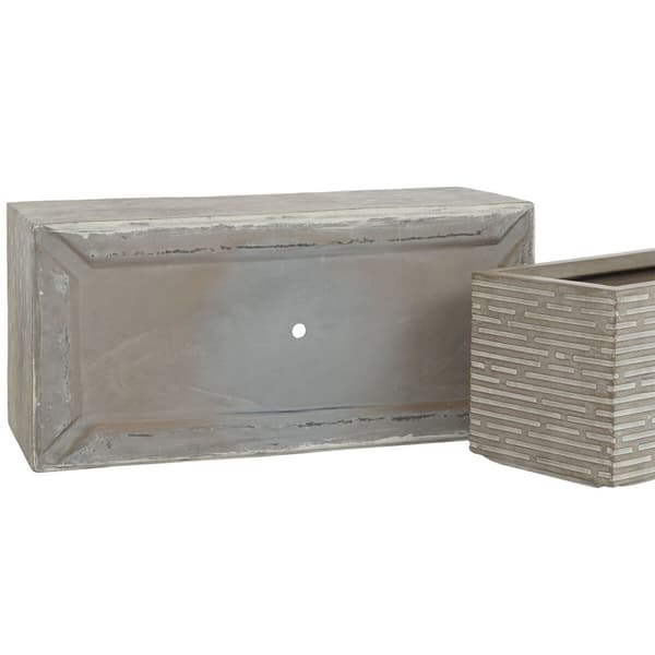 Blomlåda Home ESPRIT Beige Magnesium 74,5 x 37,5 x 37,5 cm