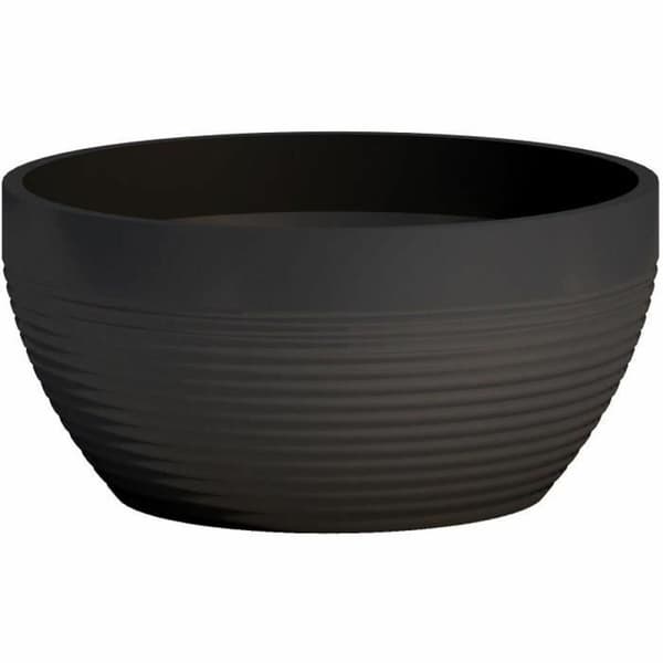 Urtepotte Garden ID Sort 35 x 16 cm