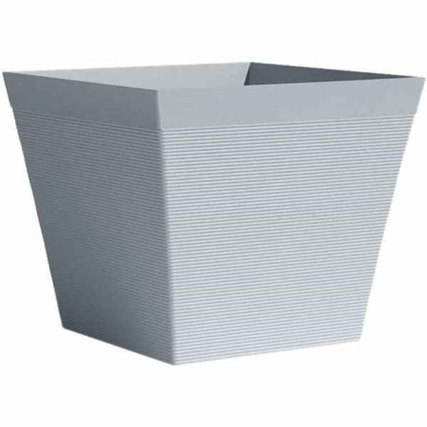 Dekorative Pongponger Garden ID Blå Grå Kvadrat 33 x 39 x 33 cm