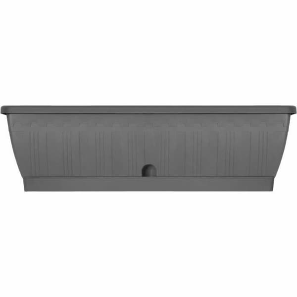 Selvvannende planter Garden ID Antrasitt 60 cm