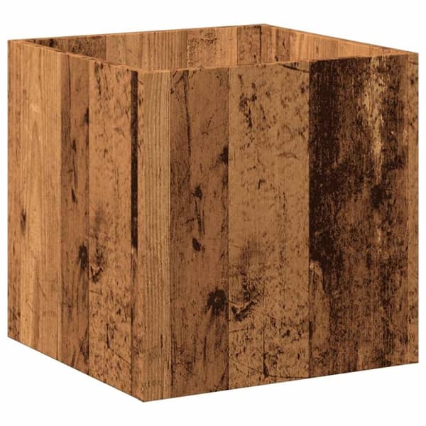 vidaXL Plantekasse gammelt tre 40x40x40 cm konstruert tre