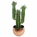 Miniatyrbild 4 av 4: Jardiniere - Löv blomlåda - LEAF-7307 - Stor hamrad metallkruka 22 x 17 cm Böjd kant 22 x 17 cm