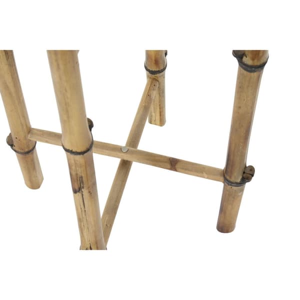 Urtepotte DKD Home Decor Bambus Natur (32 x 32 x 55.5 cm)