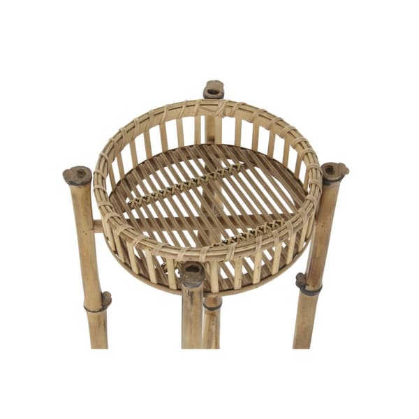 Urtepotte DKD Home Decor Bambus Natur (32 x 32 x 55.5 cm)