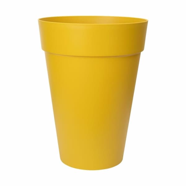 Urtepotte Elho Gul Ø 34 cm Okker Plastik Cirkulær Moderne
